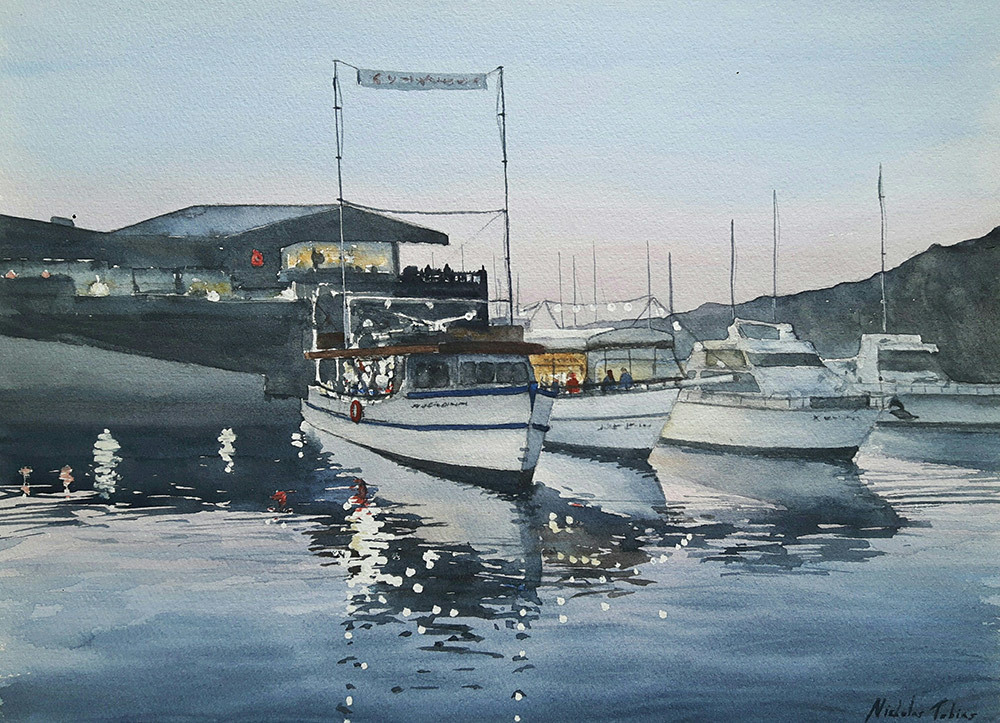 Безмятежная Акварель