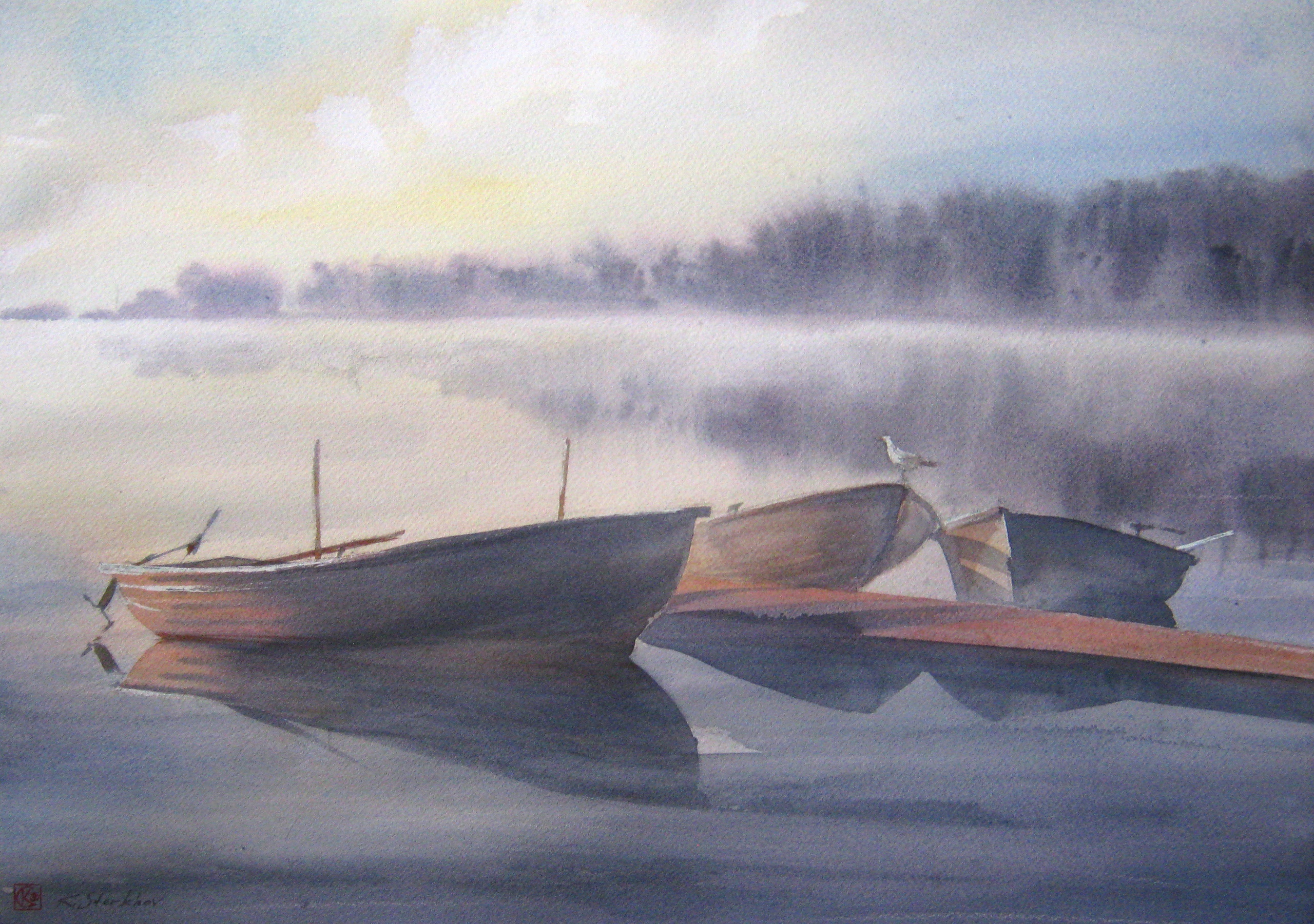 Акварельная Медитация